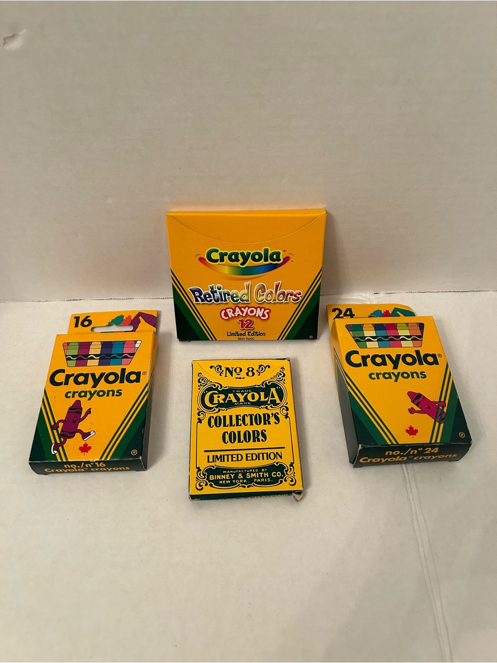 Crayola Collector's Colors Limited Edition Boxes- Rare colours never used